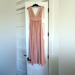 Dusty Pink Formal Dress